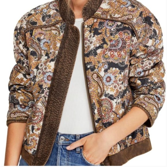 Free People Jackets & Blazers - Free People Reversible Quilted Jacket